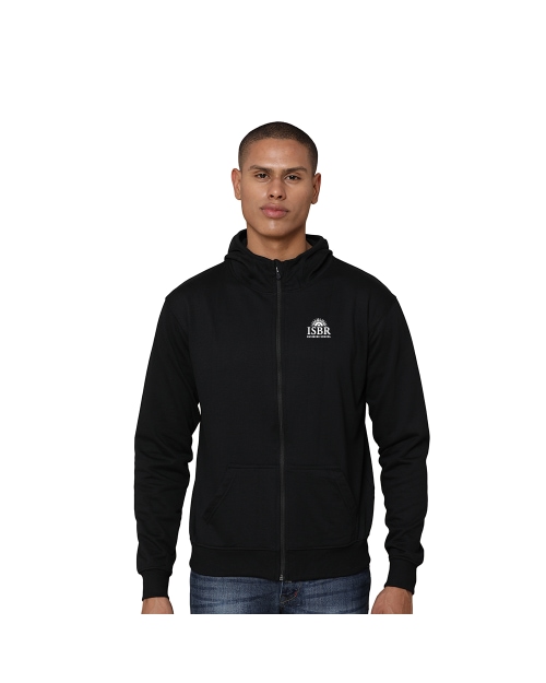 Greys&Blues Rocky Hoodie with Zip- Black